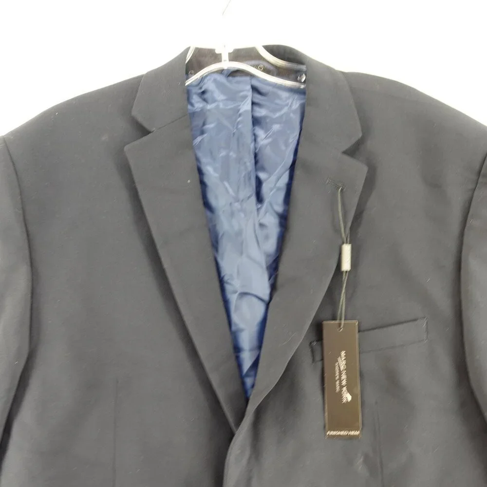 Men's Marc New York by Andrew Marc Suit Blazer Jacket in Navy size 44R NEW